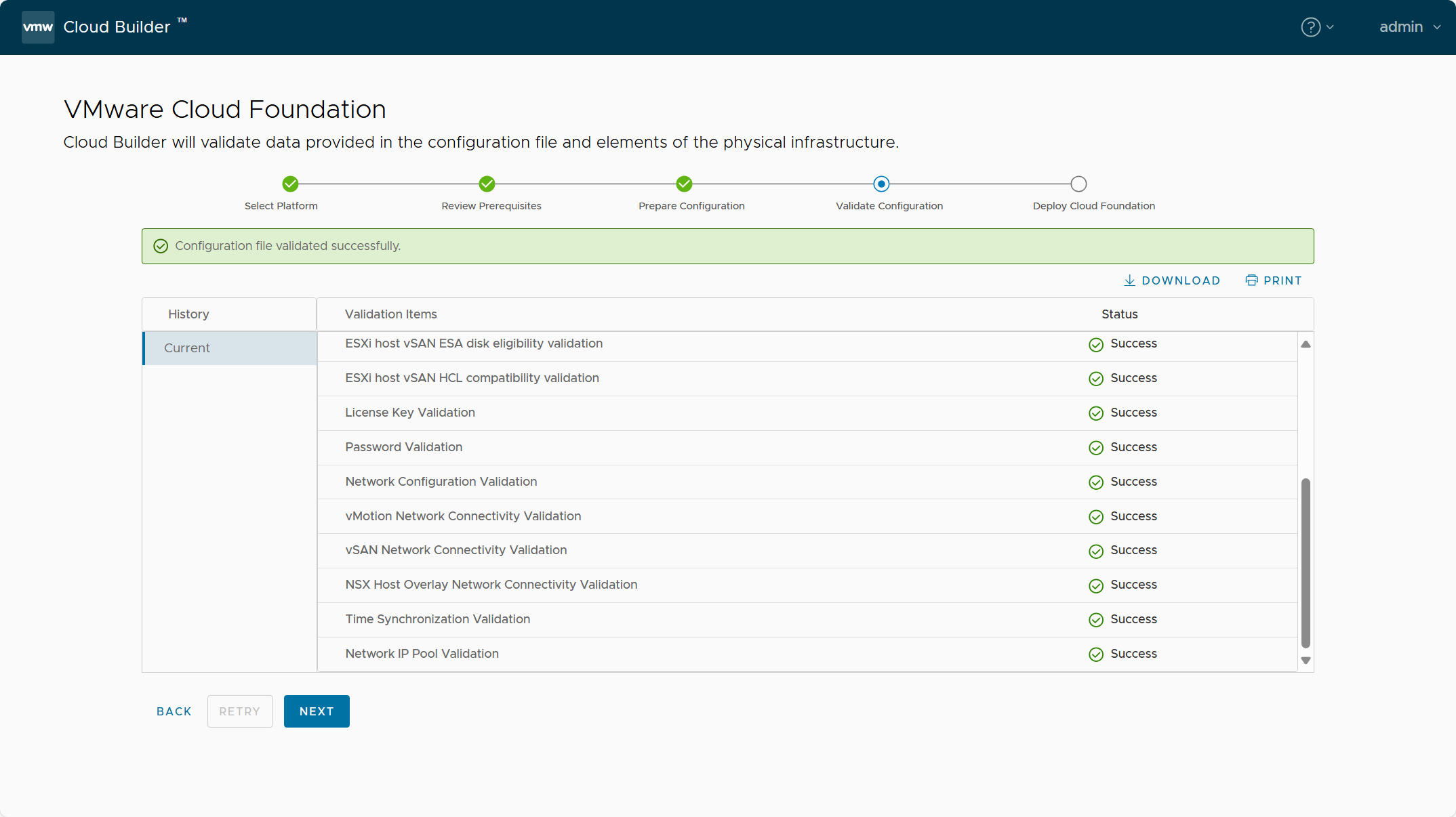 【VMware VCF】VMware Cloud Foundation Part 05：部署 SDDC 管理域。