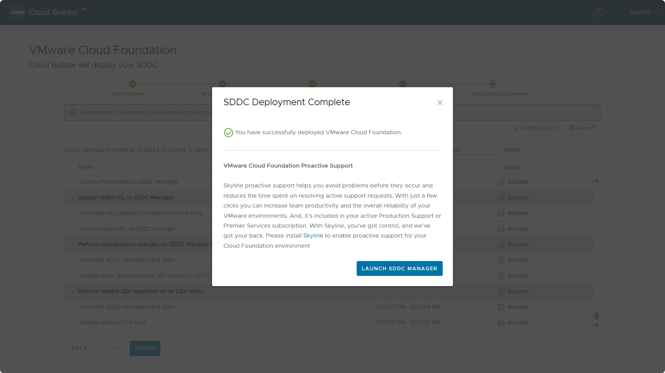 【VMware VCF】VMware Cloud Foundation Part 05：部署 SDDC 管理域。