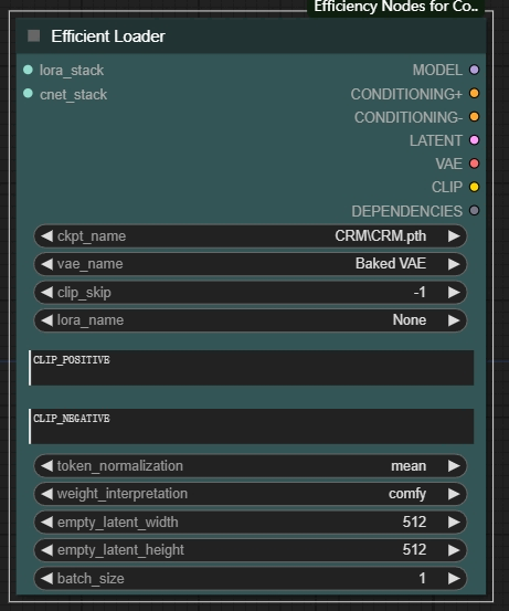 ComfyUI插件：efficiency-nodes-comfyui节点