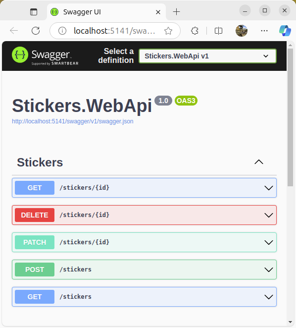 .NET云原生应用实践（二）：Sticker微服务RESTful API的实现