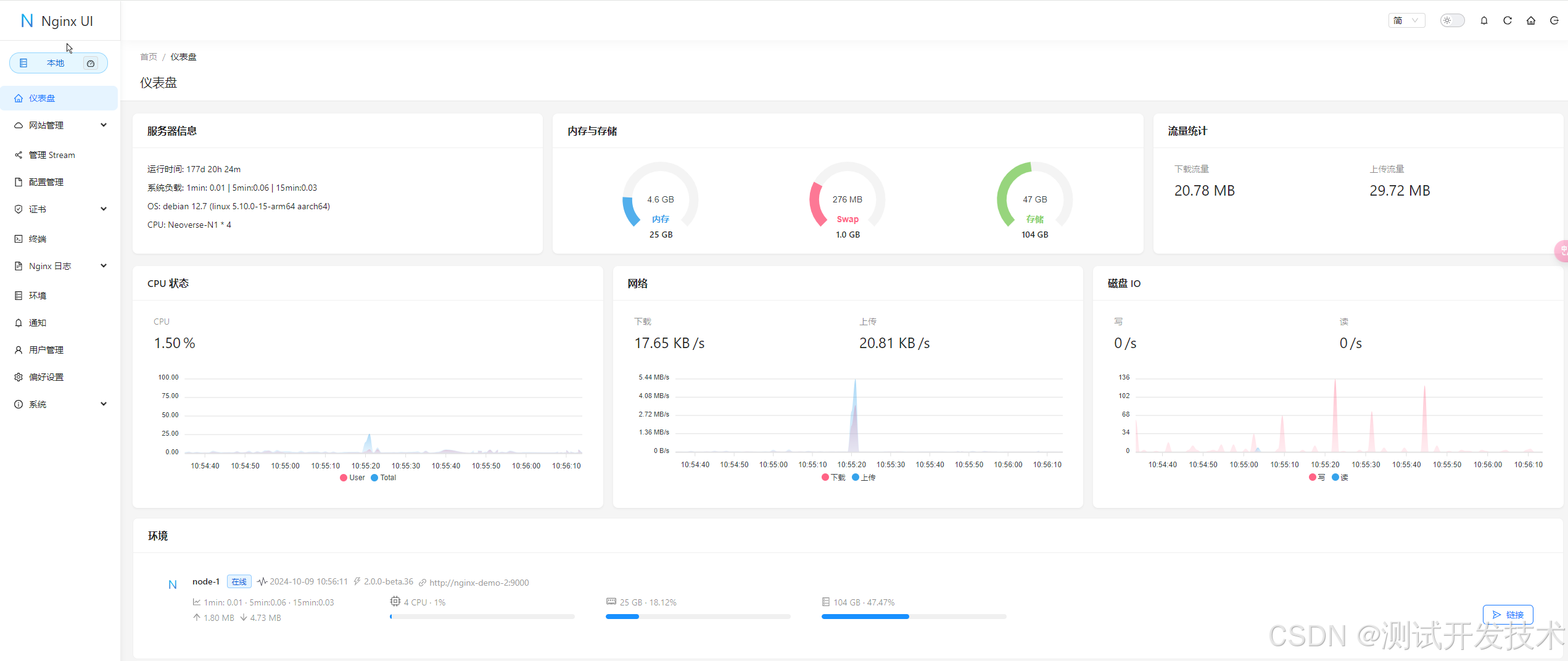 推荐一款专为Nginx设计的图形化管理工具: Nginx UI！