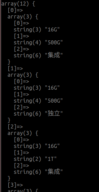 常见规格排列组合问题