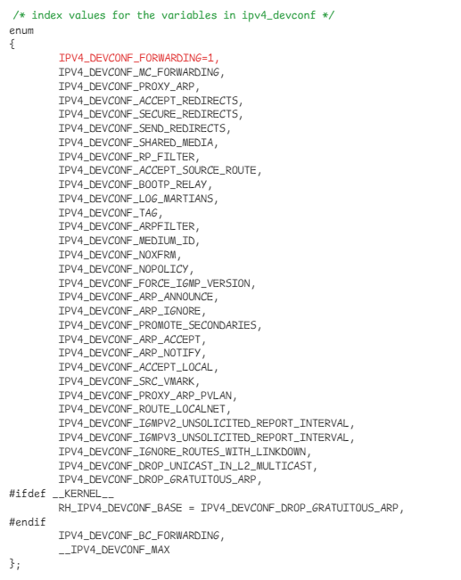 【kernel】从 /proc/sys/net/ipv4/ip_forward 参数看如何玩转 procfs 内核参数