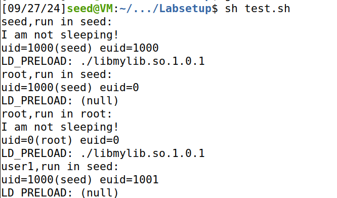 SEEDLab —— 环境变量与 Set-UID 实验