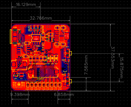 基于ESP32的桌面小屏幕实战[4]：硬件设计之PCB Layout