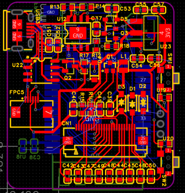 基于ESP32的桌面小屏幕实战[4]：硬件设计之PCB Layout