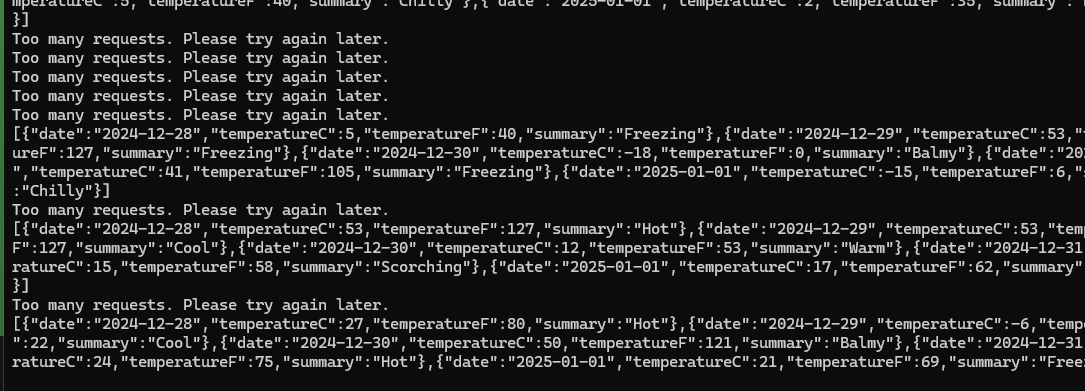 ASP.NET Core 中的速率限制中间件的使用