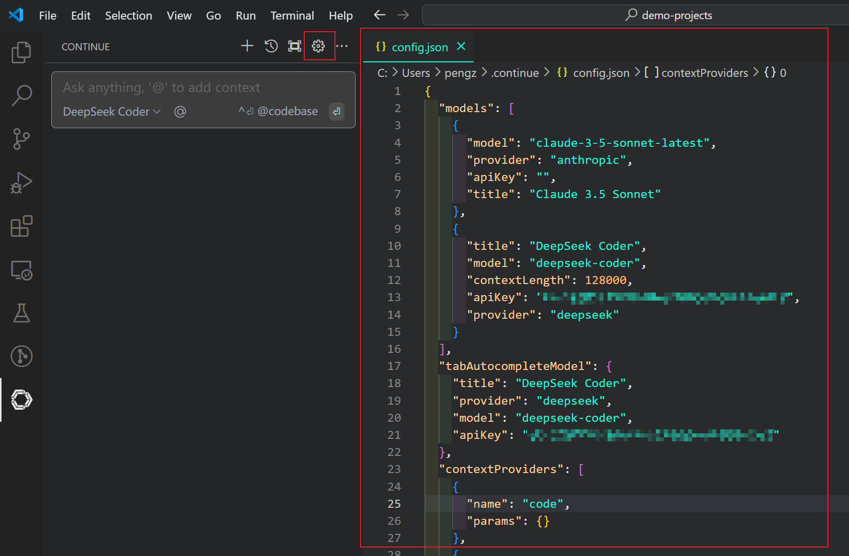 （数据科学学习手札164）在vscode中调用Deepseek进行AI辅助编程