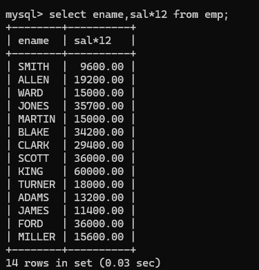 mysql学习