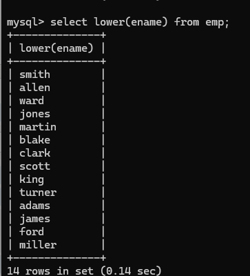 mysql学习