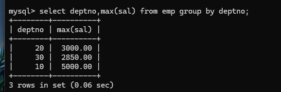 mysql学习