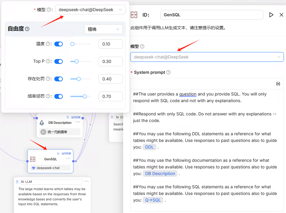 RAGflow搭建text-to-sql的AI研发助手