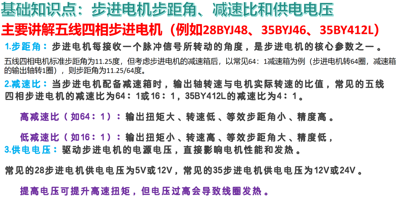 【电子DIY神器】通吃各种5线步进电机！I2C接口控制28BYJ-48五线四相步进电机
